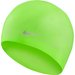 Czepek silikonowy Solid OS Youth Nike Swim - zielony