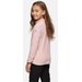 Bluza polarowa juniorska Loco Regatta - dusky rose/white