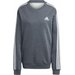Bluza męska Essentials Fleece 3-Stripes Adidas - ciemnoszara