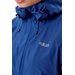 Kurtka damska Downpour Eco Rab - turkusowa