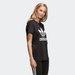 Koszulka damska Boyfriend Trefoil Tee Adidas Originals - black
