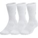 Skarpety Training Cotton 3 pary Under Armour - white