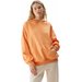 Bluza damska 4FAW23TSWSF698 4F - pomarańcz