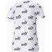 Koszulka damska Amplified AOP Tee Puma - white