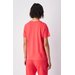 Koszulka damska Slim Fit Champion - Dark Pink