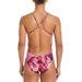 Strój kąpielowy damski Cutout One Piece Nike Swim - różowy