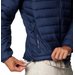 Kurtka puchowa męska Powder Lite II Hooded Jacket Columbia - Collegiate Navy
