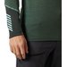 Bluza męska Lifa Merino Midweight 1/2 Zip Helly Hansen - jungle green