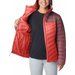 Kurtka puchowa damska Westridge Hooded Down Columbia - Beetroot, Faded peach