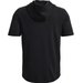 Koszulka męska Rival Terry Short Sleeve Hoodie Under Armour - czarna