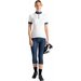 Koszulka rowerowa damska Pedal Through It II Dare2B - white