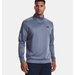 Bluza męska Armour Fleece 1/4 Zip Under Armour - liliowa/szara