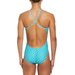 Strój kąpielowy damski Cutout One Piece Nike Swim - Blue