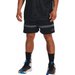 Spodenki męskie Baseline Woven Shorts Under Armour - Black / Pitch Gray