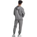 Dres męski Rival Fleece Under Armour - Castlerock Light Heather / White