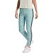Legginsy damskie Essentials 3-Stripes Animal Print Adidas - Multicolor/Black