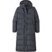 Płaszcz puchowy damski Silent Down Long Parka Patagonia - smolder blue