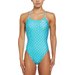 Strój kąpielowy damski Cutout One Piece Nike Swim - Blue