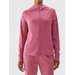 Bluza damska TFSWF406 4F - ciemny róż