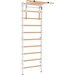 Drabinka gimnastyczna 240x80 cm z drążkiem do ćwiczeń EH-DG05 + DA31 Endorfit - biała
