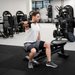 Gryf krótki prosty 40cm Gymtek - 40cm czarny