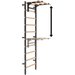 Drabinka gimnastyczna 240x80 cm z drążkiem do ćwiczeń EH-DG05 + DA29 Endorfit - czarna