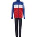Dres juniorski Essentials Tiberio Design Adidas - czarno-czerwono-niebiesko-biały