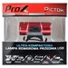 Lampa rowerowa przednia Pictor Cree 350lm USB Prox - czerwona
