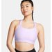Biustonosz sportowy damski HeatGear High Under Armour - Salt Purple/White
