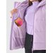 Kurtka narciarska damska TTJAF573 4F - jasny fiolet