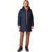 Płaszcz puchowy damski Powder Lite II Mid Columbia - Collegiate Navy