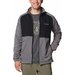 Polar męski Sage Peak Full Zip Fleece Columbia - City Grey, Black
