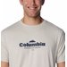 Koszulka męska Kwick Hike Graphic SS Tee Columbia - Dark Stone Heat