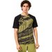 Koszulka rowerowa męska Seeker Airline SS Oakley - Duality Swirl Green/Black
