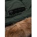 Kurtka męska Burnt Quilted Hooded Jacket Pitbull West Coast - Dark Olive