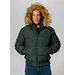 Kurtka męska Burnt Quilted Hooded Jacket Pitbull West Coast - Dark Olive