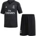 Komplet piłkarski młodzieżowy Real Madrid Home Goalkeeper Mini Kit Adidas