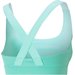 Biustonosz sportowy damski Mid Impact Fit Bra Puma - turkusowy