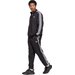 Dres męski 3-Stripes Woven Track Suit Adidas - czarny