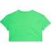 Koszulka, crop top dziewczęcy 4FJWSS24TTSHF1144 4F - jasna zieleń neon