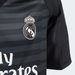Komplet piłkarski młodzieżowy Real Madrid Home Goalkeeper Mini Kit Adidas