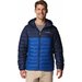 Kurtka puchowa męska Powder Lite II Hooded Jacket Columbia - Mountain Blue, Collegiate Navy