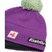 Czapka Jamie Pompon MÜ SA Eisbar - purple
