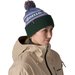 Czapka z pomponem Powder Town Beanie Patagonia - niebieska