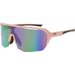 Okulary przeciwsłoneczne Bragi GOG Eyewear - matowy pudrowy beżowy/czarny