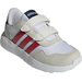 Buty Run 60S Jr Adidas - Cloud White/Collegiate Red/Dark Blue