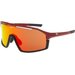Okulary przeciwsłoneczne Odyss GOG Eyewear - bordowy matowy/czarny
