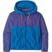 Bluza damska Microdini Fleece Hoody Patagonia - niebieski/fioletowy