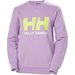 Bluza damska HH Logo Crew Sweat Helly Hansen - fioletowa