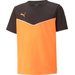 Koszulka juniorska individualRISE Jersey Jr Puma - pomarańczowy/czarny